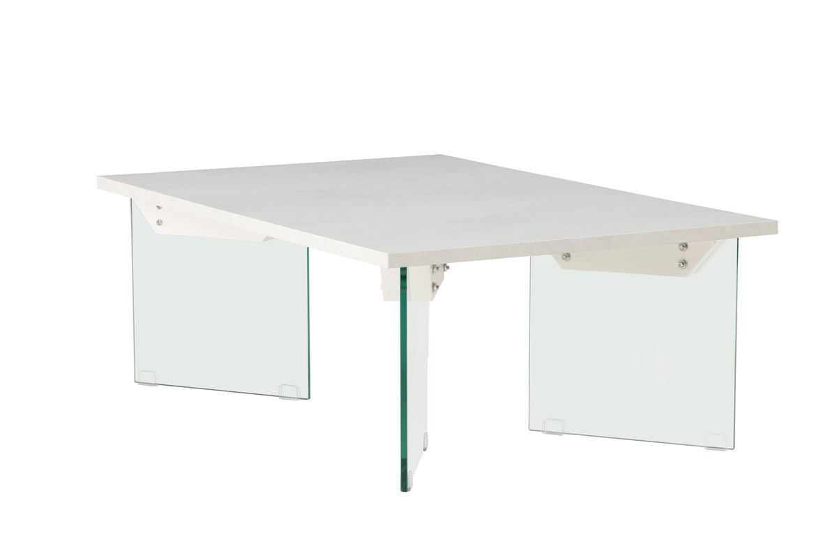 Salontafel Valerio - elegant met glazen poten