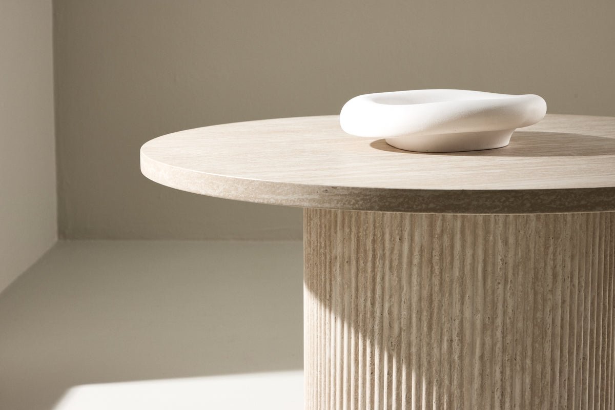 Table basse Tino Big - avec pied strié