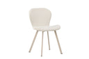 2-delige set - stoel Milio in elegant Beige