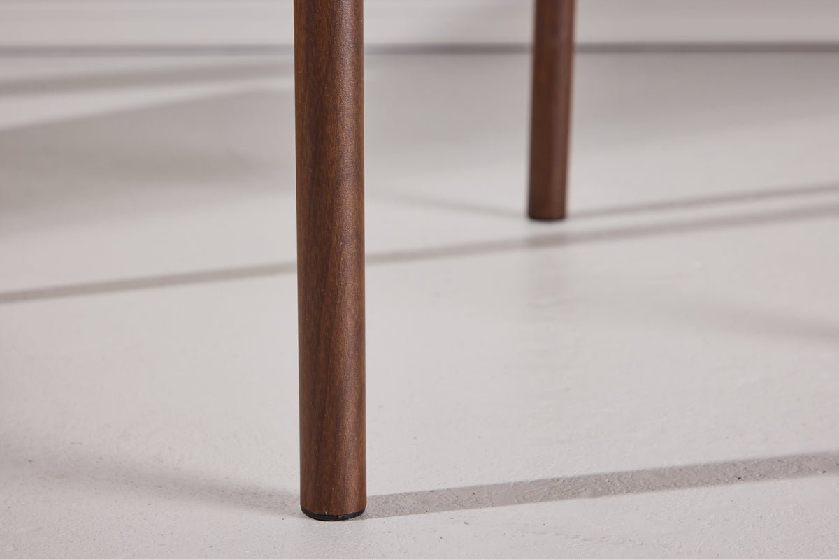 2-delige set - stoel Pam in keuze uit groen of bruin