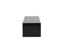 Designer TV-Lowboard Noirra – zwevend design in Zwart