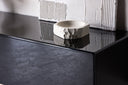Designer TV-Lowboard Noirra – zwevend design in Zwart