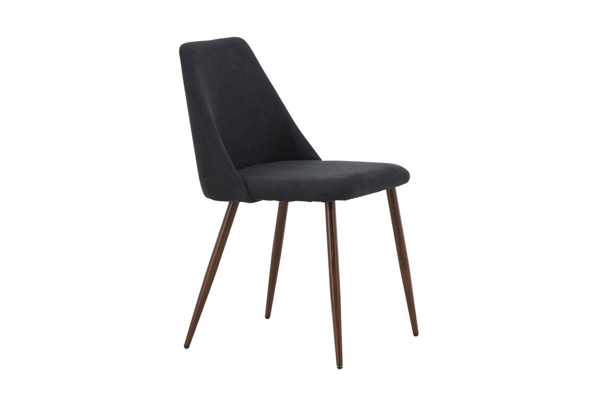 2-delige set - stoel Liora van zachte polyestersatijn