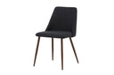2er Set - Stuhl Liora aus weichem Polyestersamt