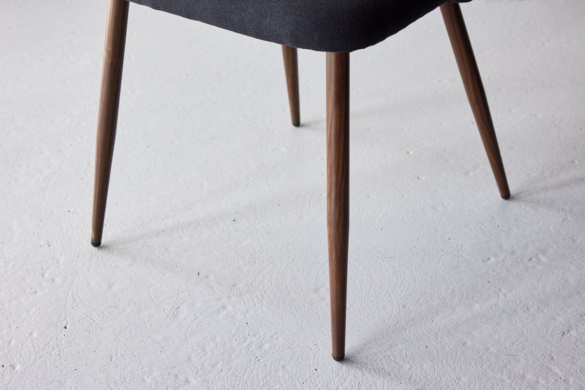 2-delige set - stoel Liora van zachte polyestersatijn