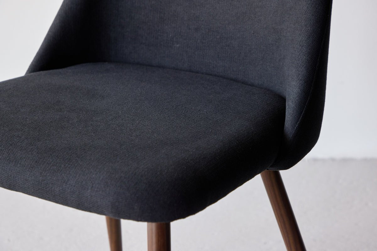 2-delige set - stoel Liora van zachte polyestersatijn