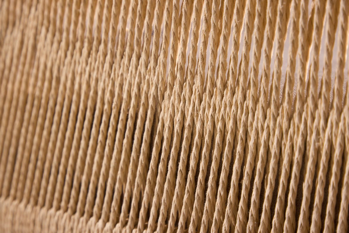 Fauteuil Jupiter - in Beige met linnenstructuur