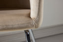 Stoel Natura - Van comfortabel polyesterfluweel