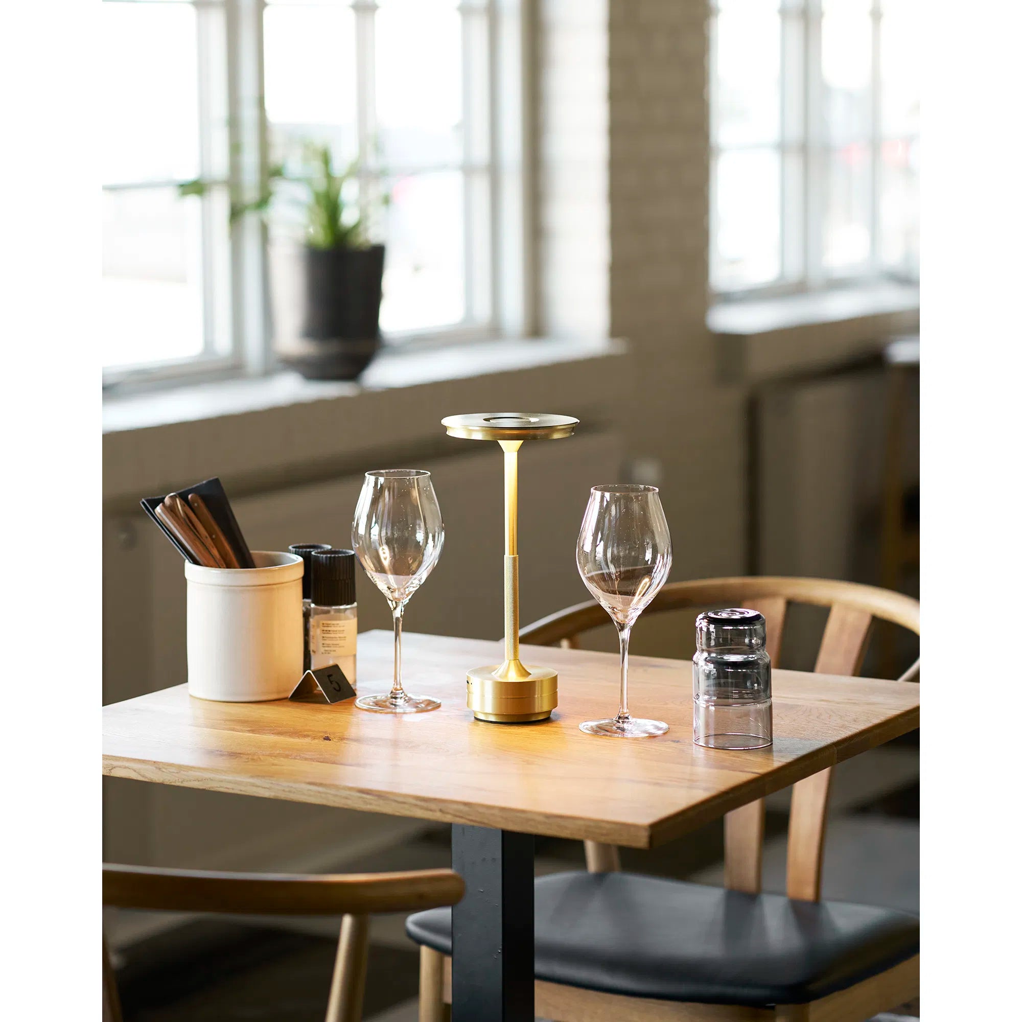 Lampe de table « Ardena » – Élégance en or, argent et noir