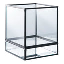 Kandelaar Ferro Glas – Metaal & glas in Zwart