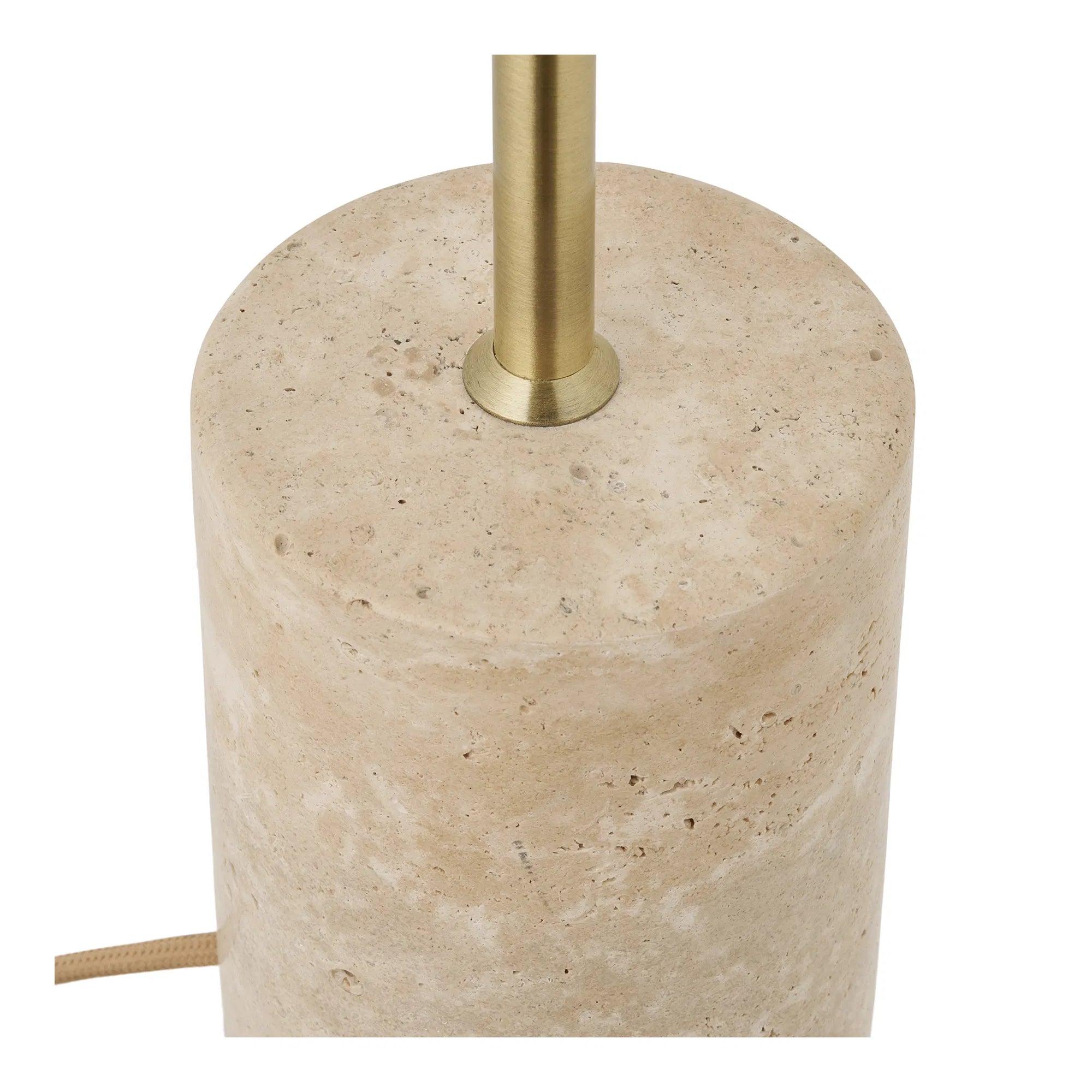 Lampe de table « Lucente » – Combinaison élégante de marbre et de Métal