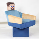 Minecraft draaifauteuil Steve – met armleuningen & hoofdsteun