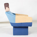 Minecraft draaifauteuil Steve – met armleuningen & hoofdsteun