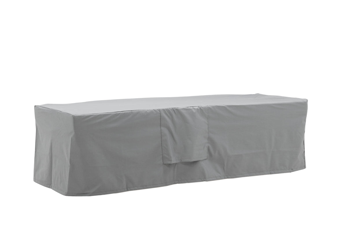 Housse de meuble Fortea - 180x60x50 en polyester gris