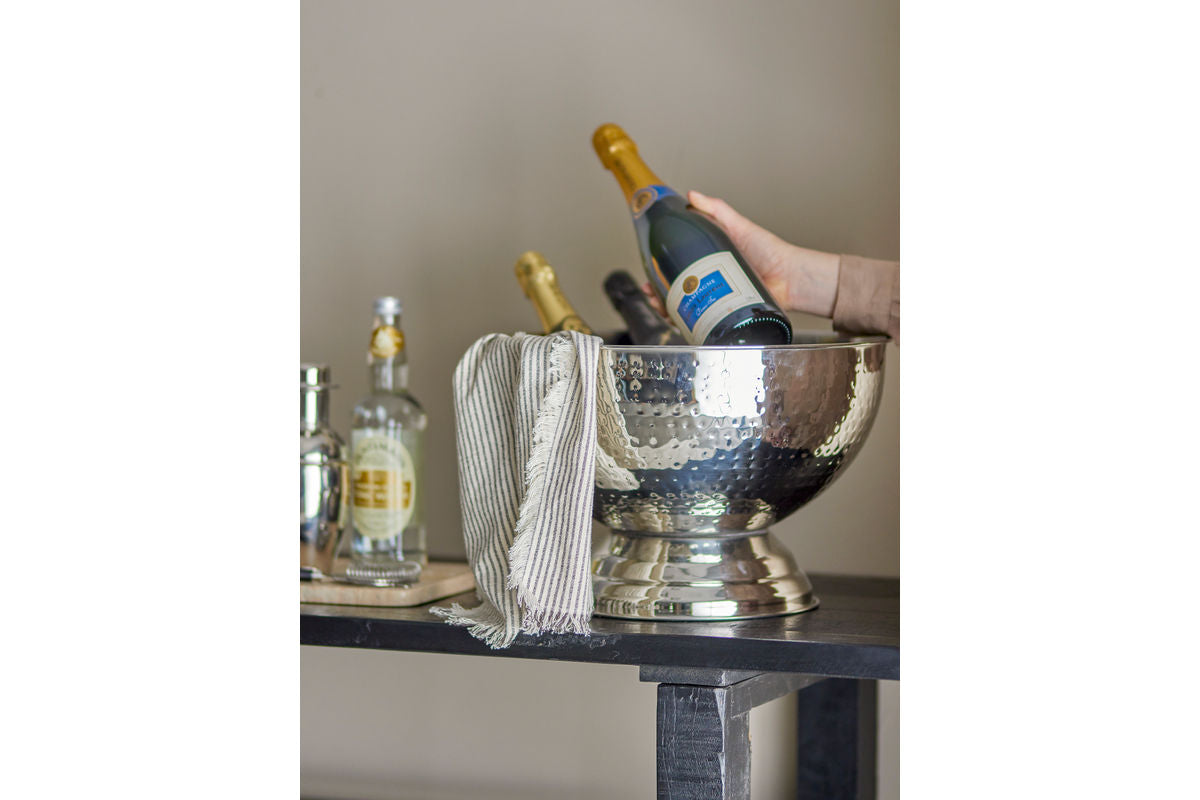 Champagneschaal Claire – roestvrij staal in zilver