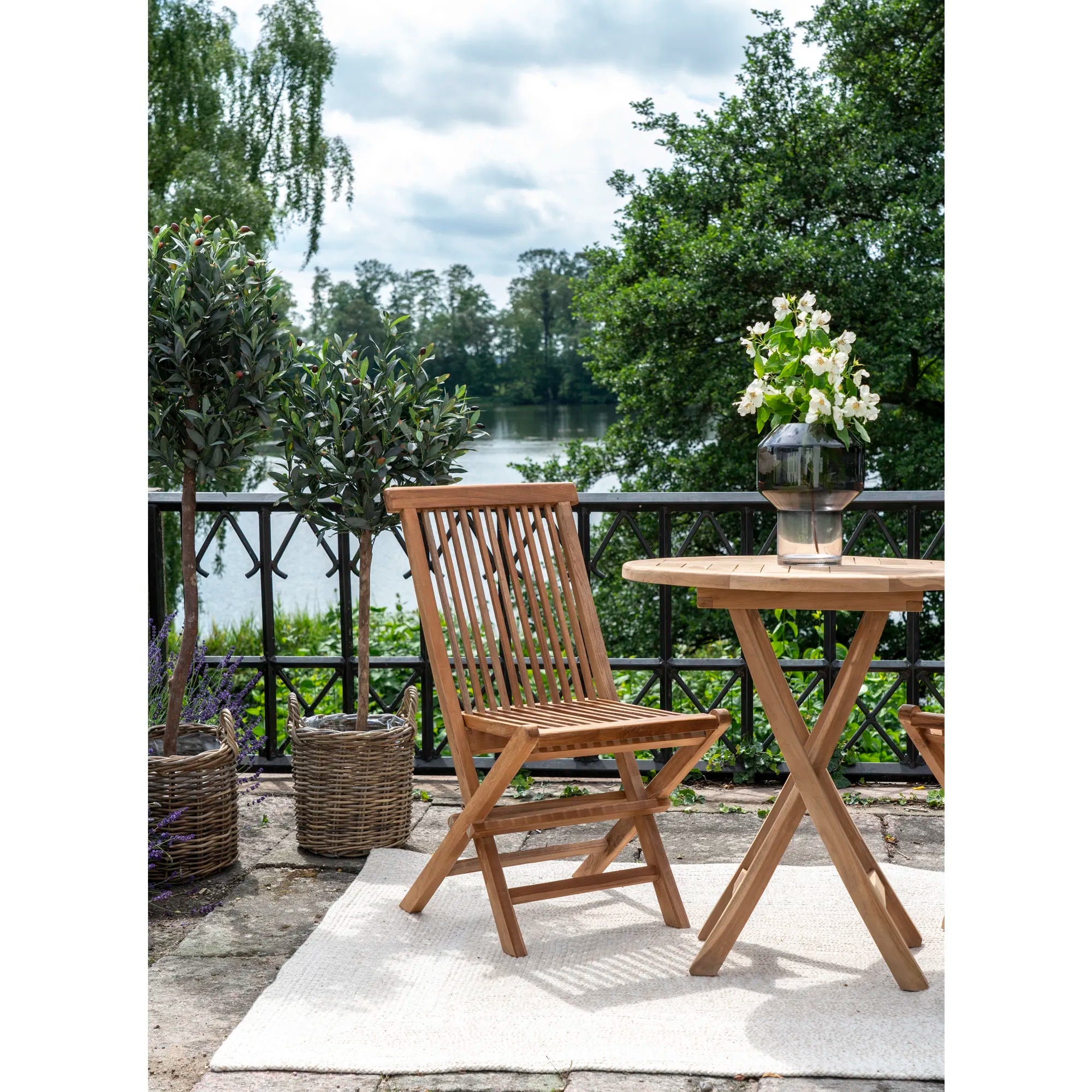 Tuin eettafelgroep Tivoli van teak