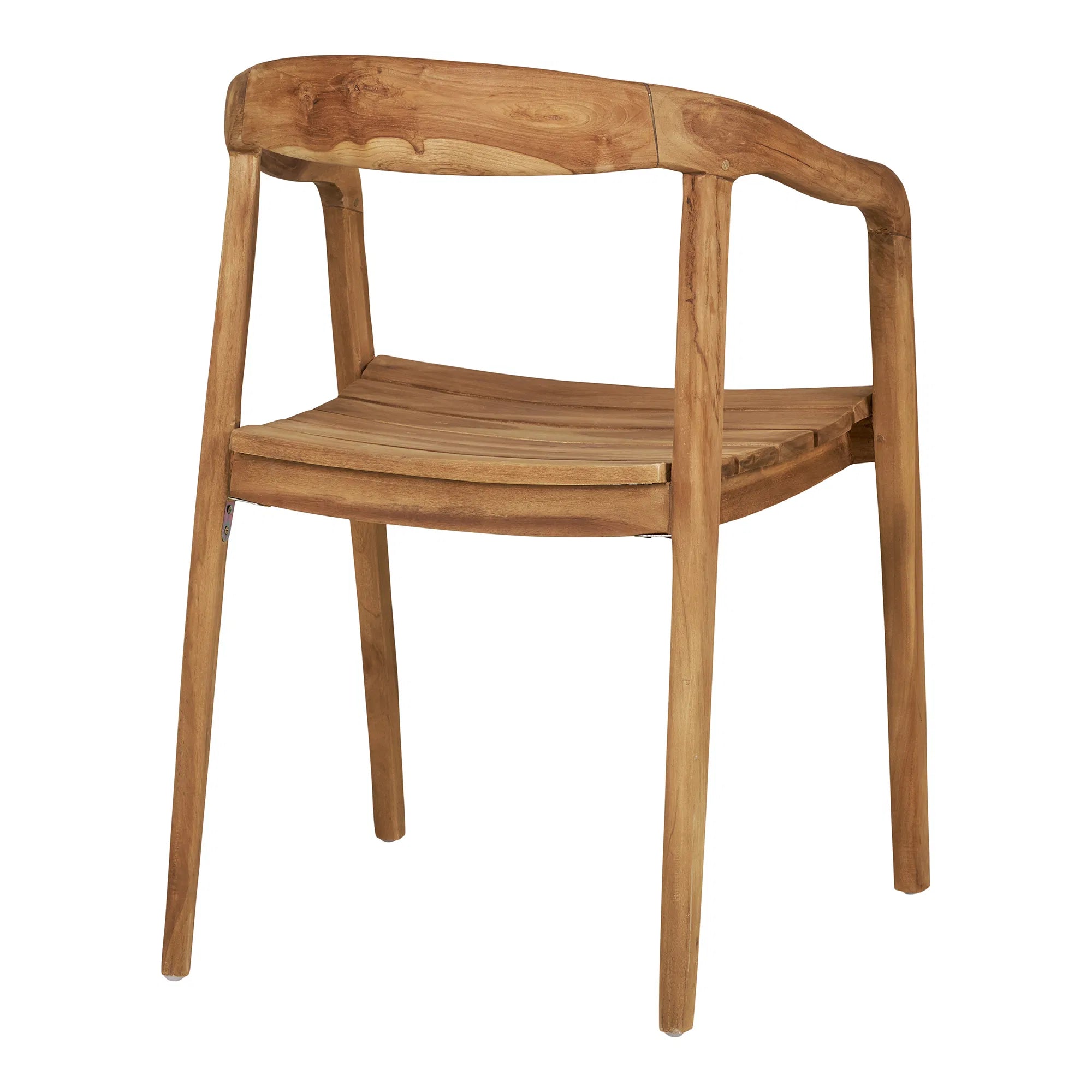 Lot de 2 - Chaise de jardin Bali en teck