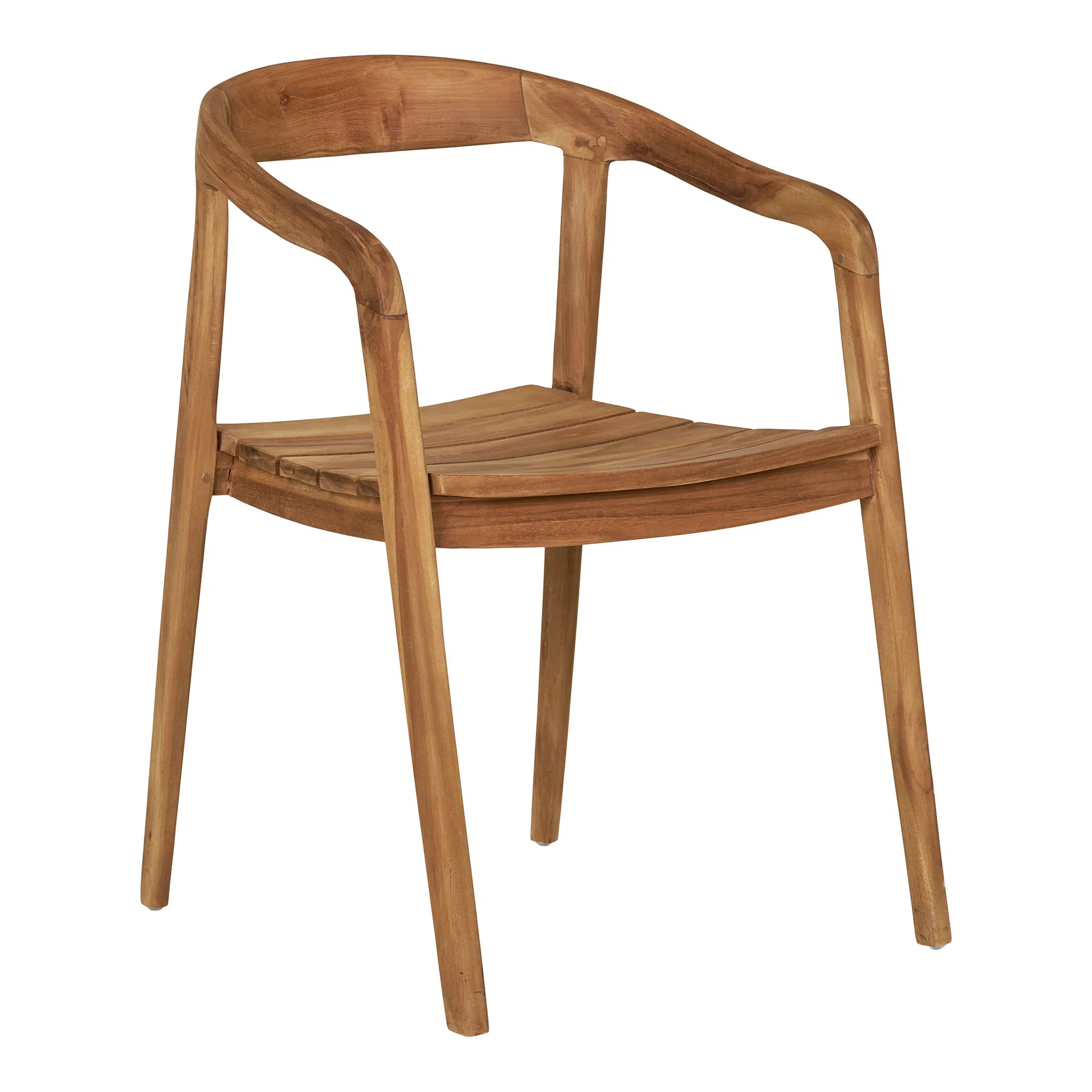 Lot de 2 - Chaise de jardin Bali en teck