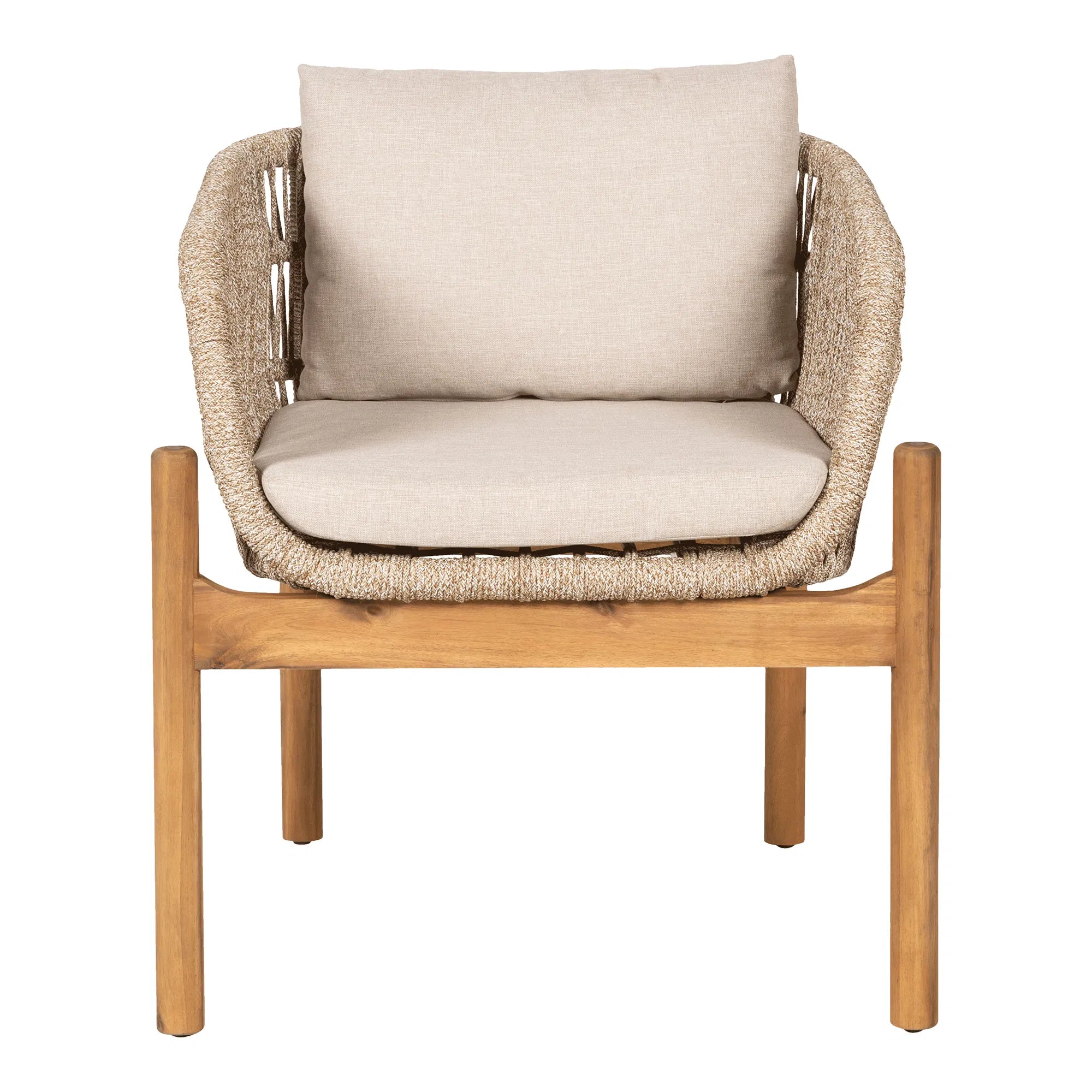 Lot de 2 - Chaise de jardin Sorrento en bois d'acacia