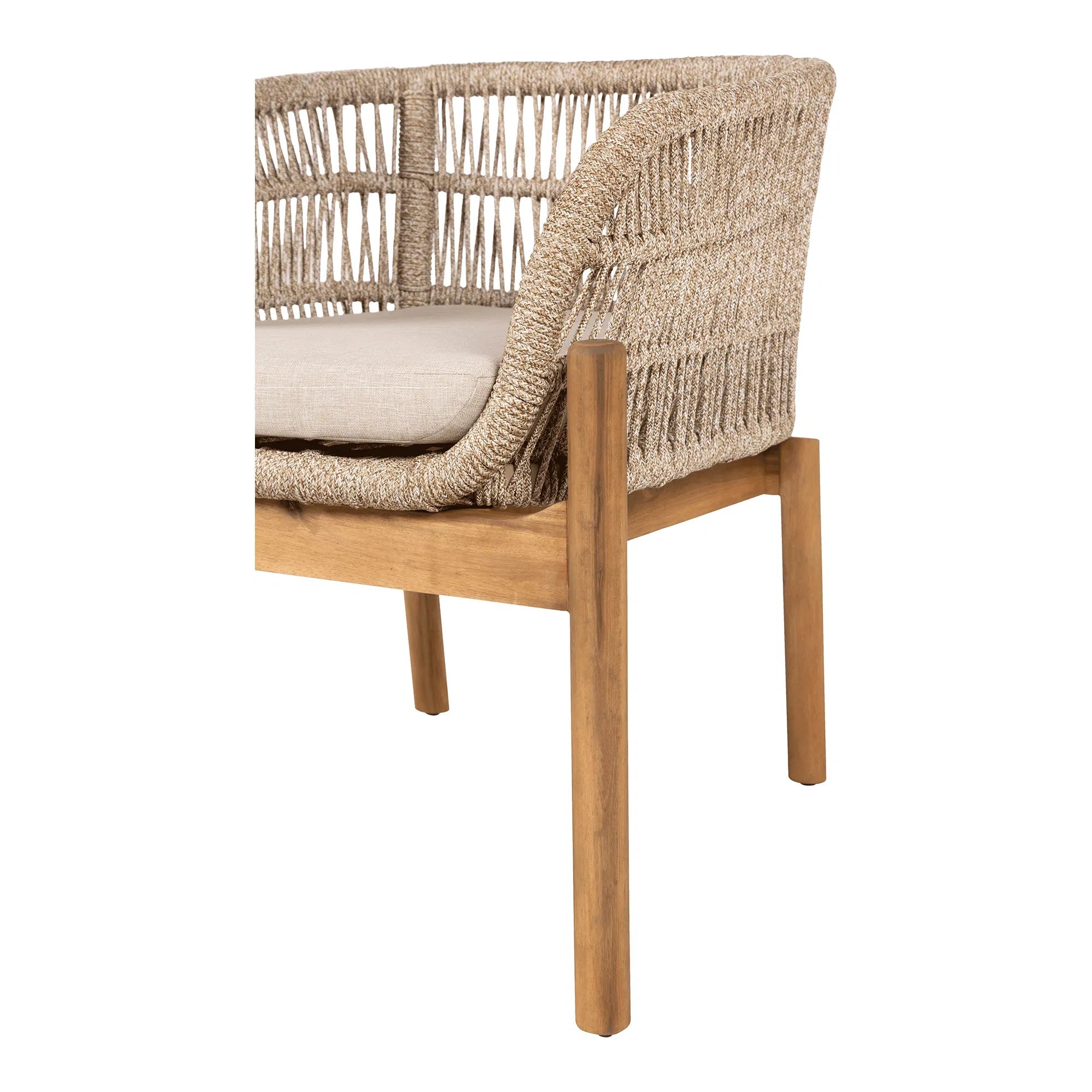 Lot de 2 - Chaise de jardin Sorrento en bois d'acacia