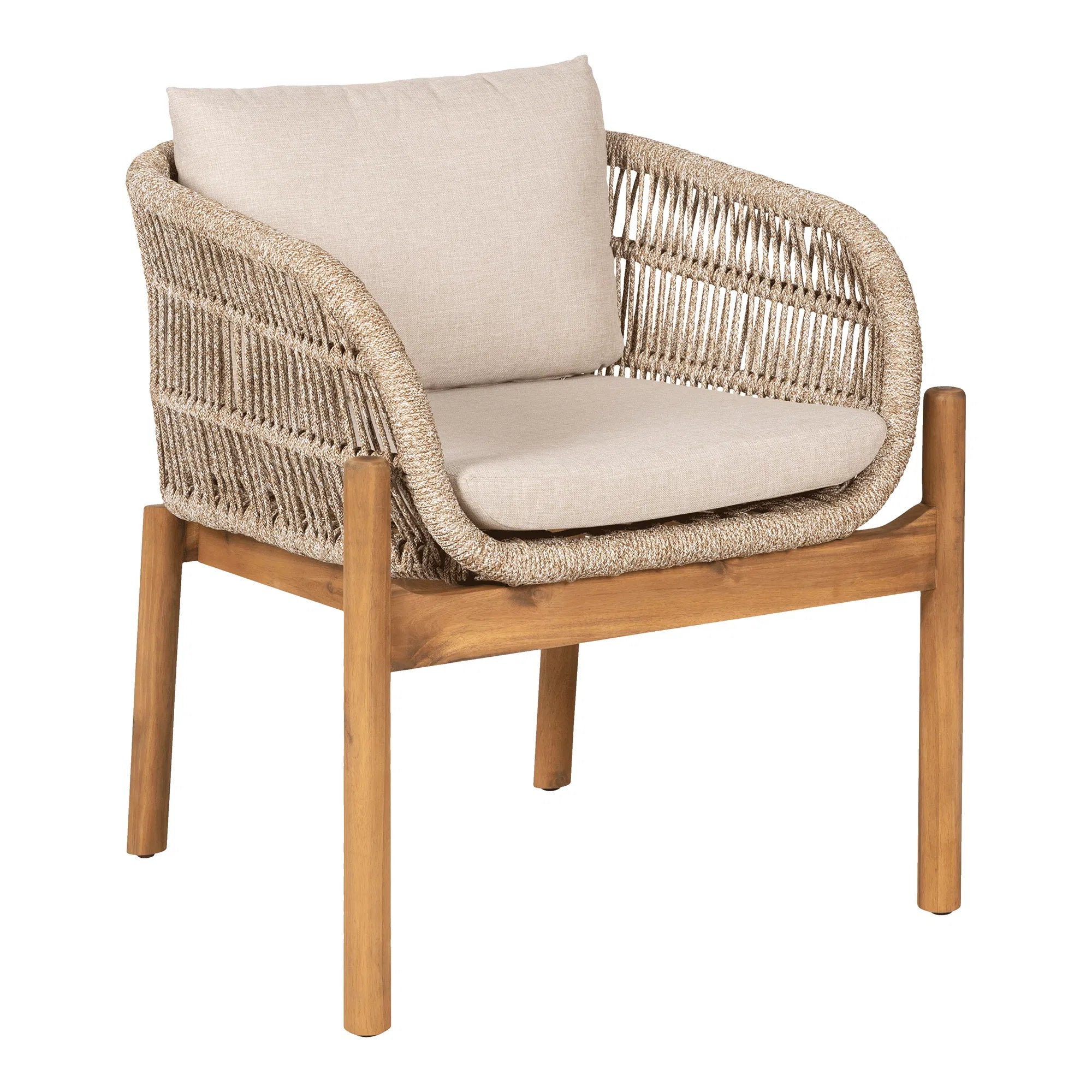 Lot de 2 - Chaise de jardin Sorrento en bois d'acacia