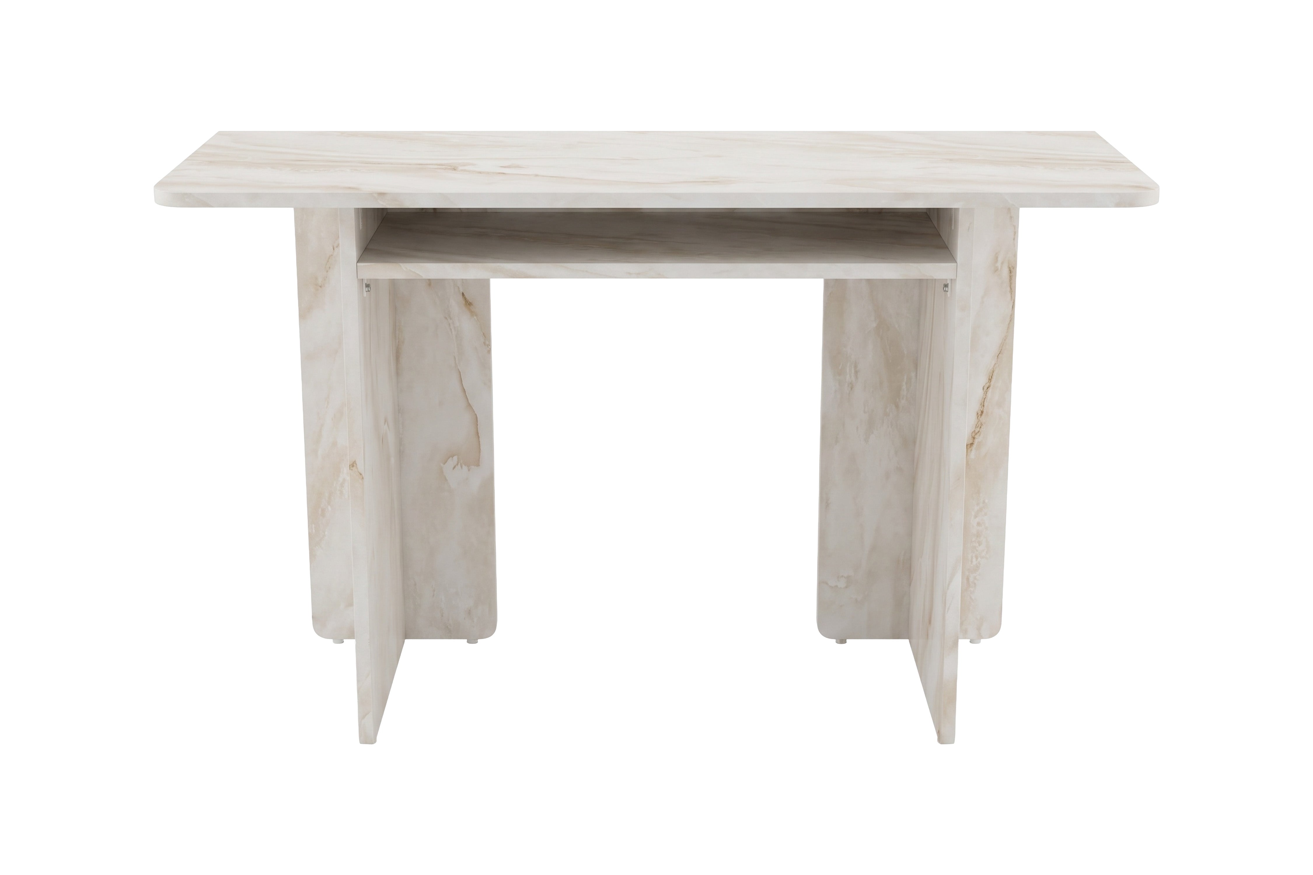 Bijzettafel Zaviro - stijlvolle tafel in marmerlook