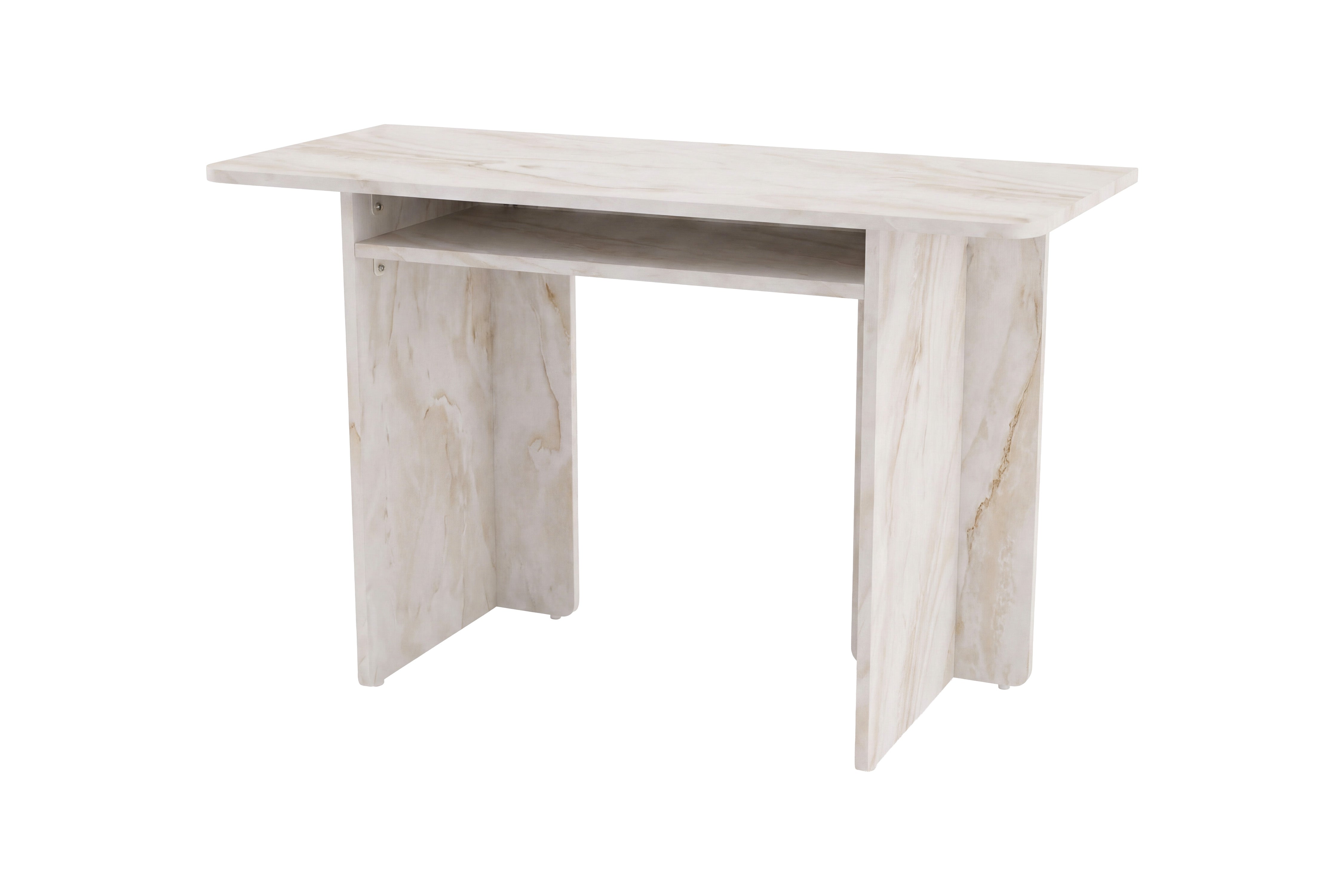 Bijzettafel Zaviro - stijlvolle tafel in marmerlook