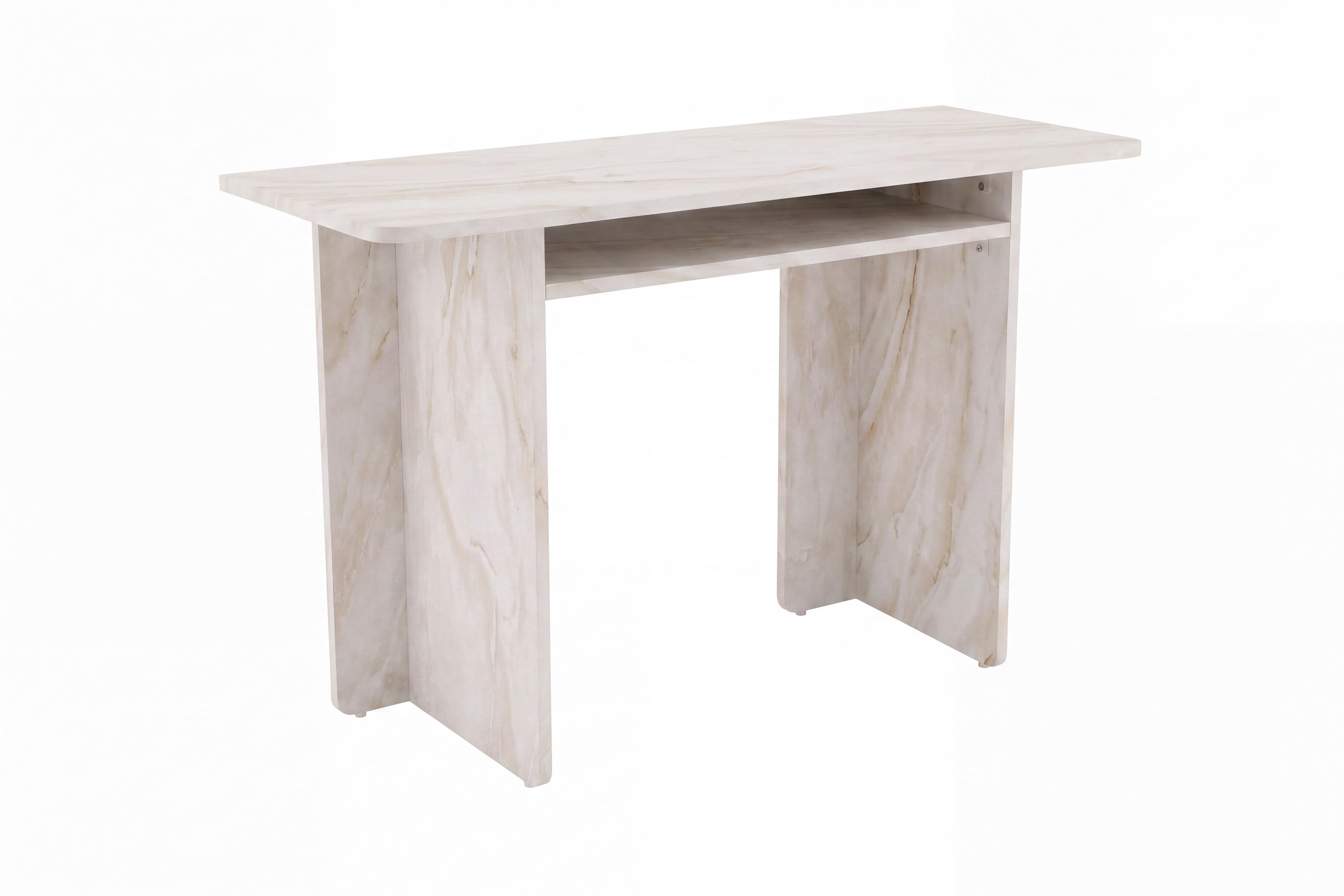 Bijzettafel Zaviro - stijlvolle tafel in marmerlook