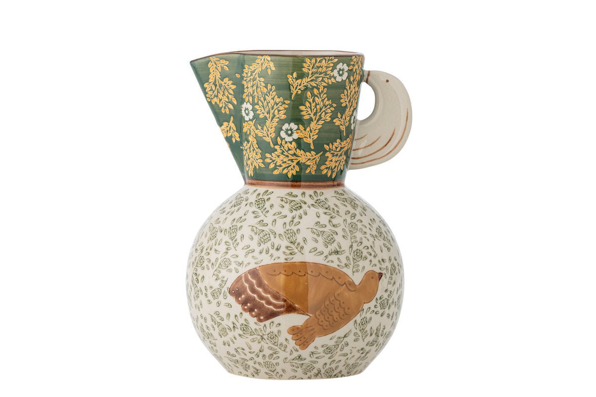 Krug Florin – Faïence peinte à la main avec motifs floraux