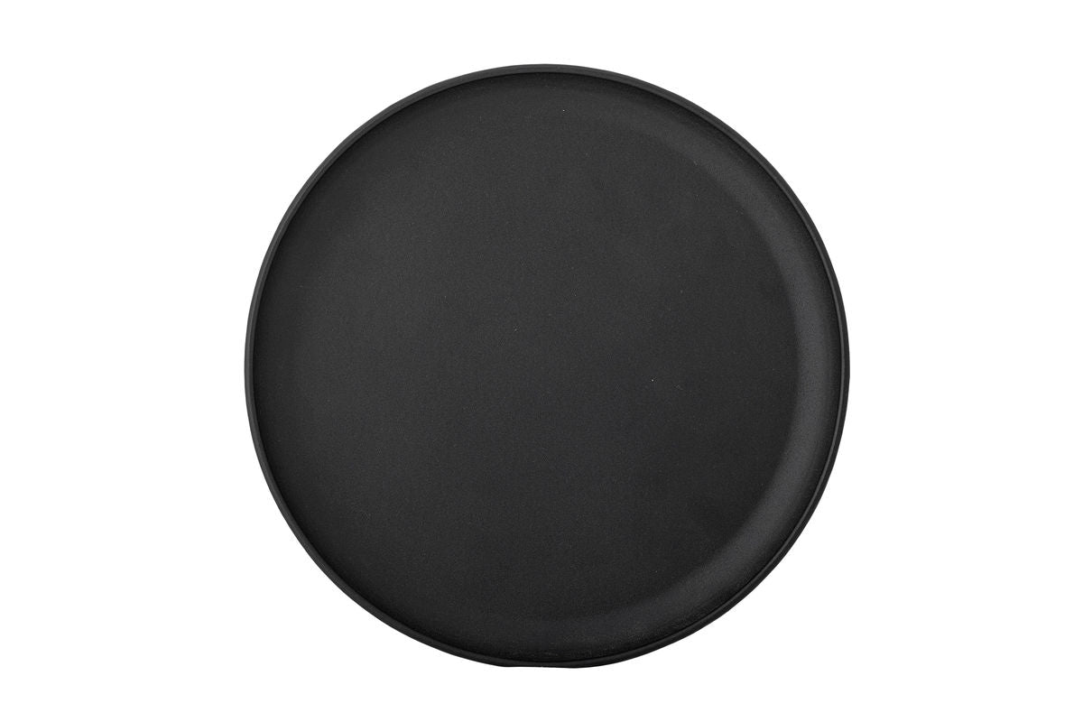 Plateau Obsidia – Objet design sculptural en Noir