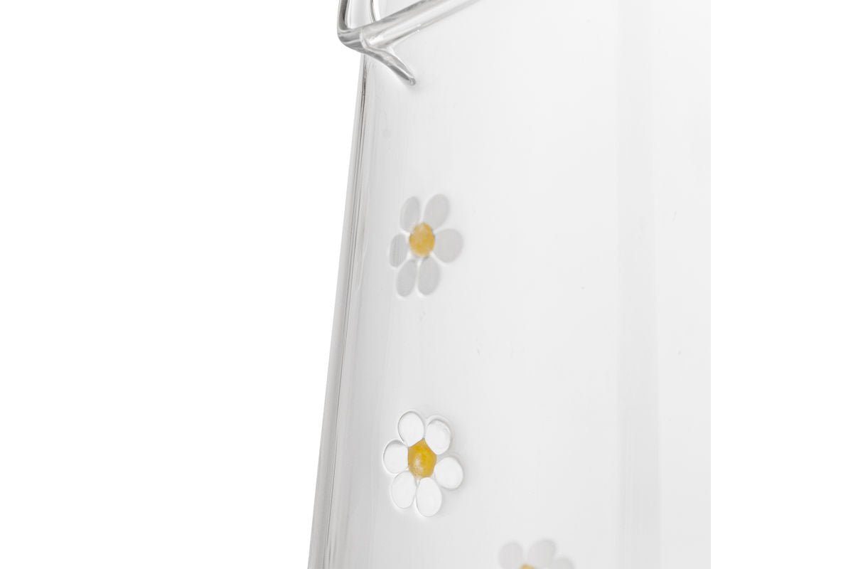 Krug Florae – Verre clair avec motifs floraux décorés à la main