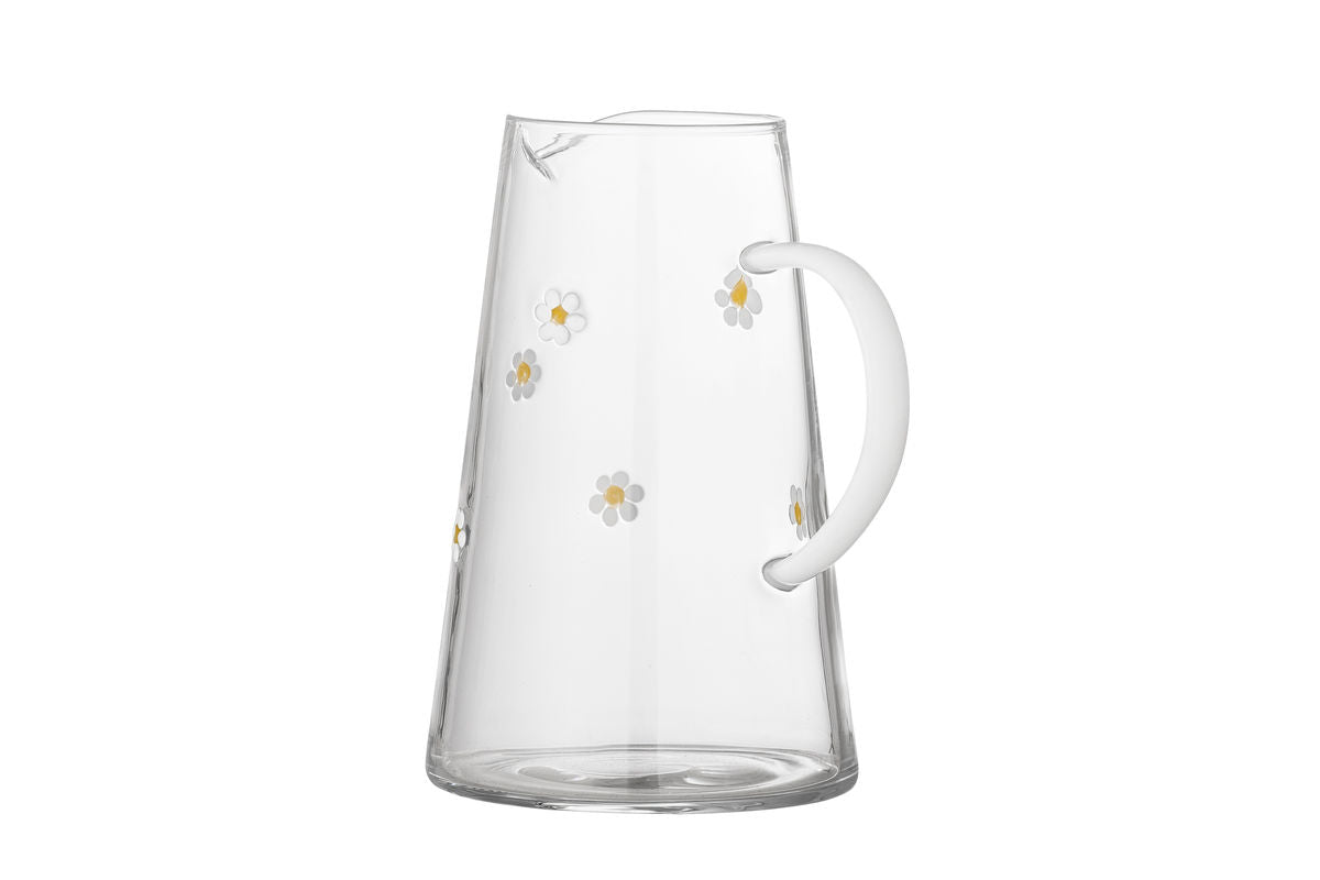 Krug Florae – Verre clair avec motifs floraux décorés à la main