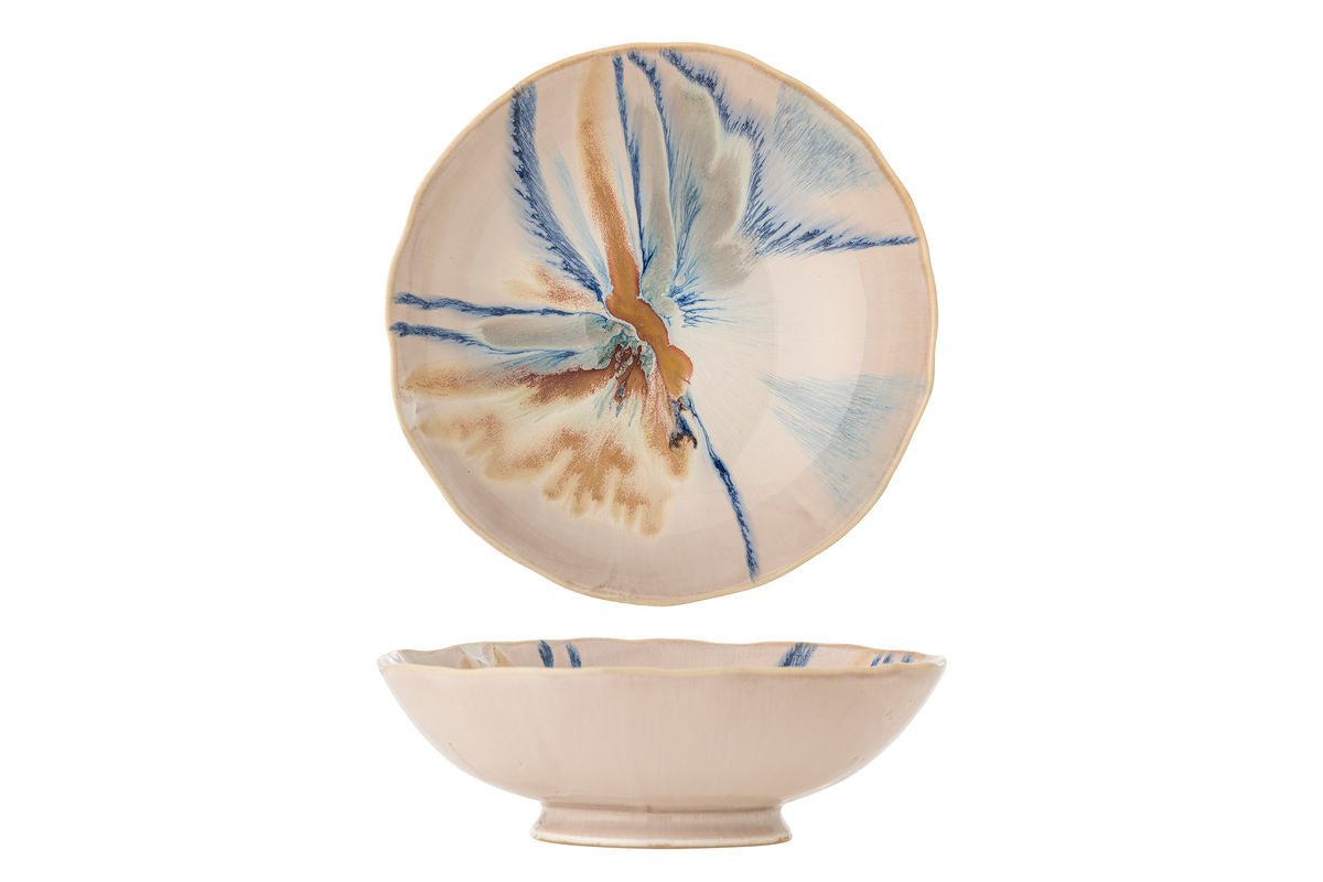 Bol Elora – grès avec glaçure réactive aux tons naturels doux