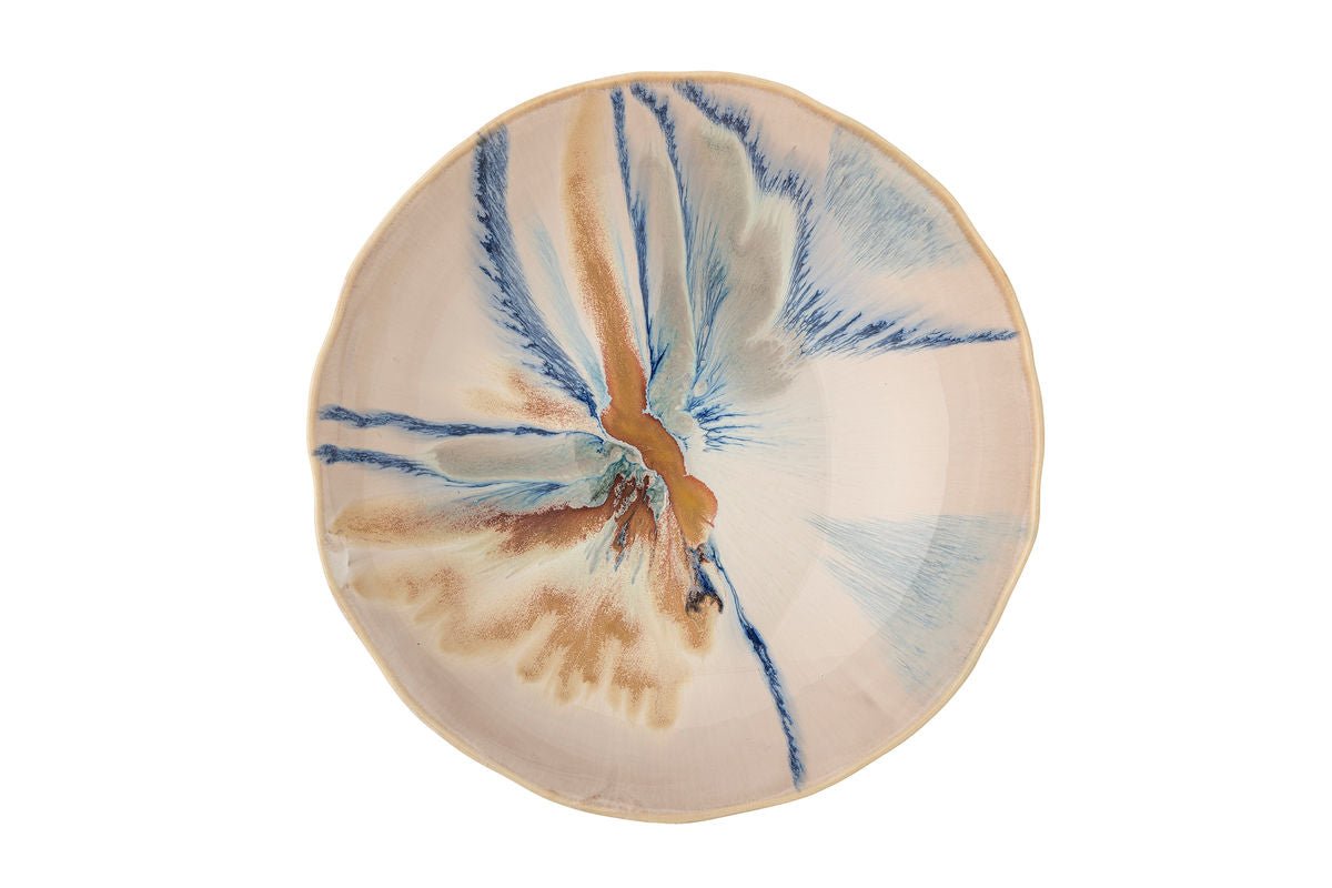 Bol Elora – grès avec glaçure réactive aux tons naturels doux