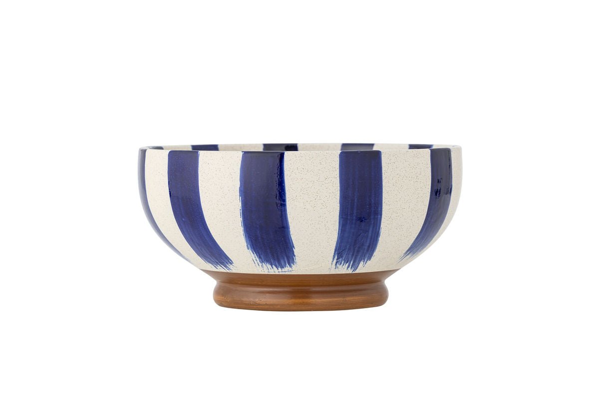 Bol Cala – bol en grès peint à la main en Bleu