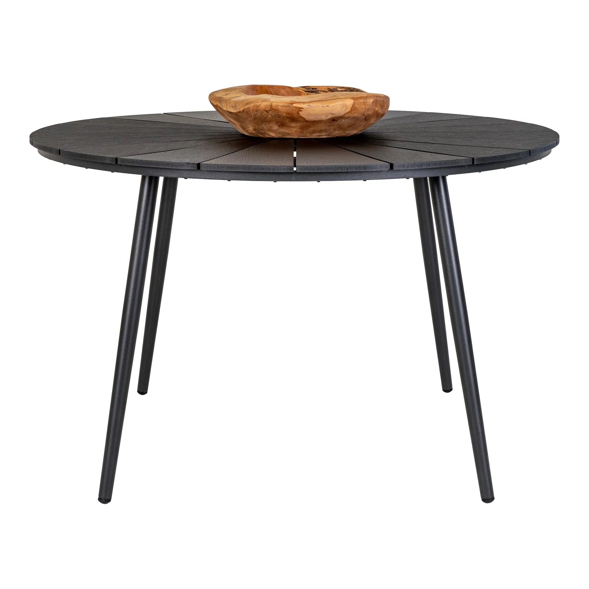 Table de jardin Linda - Ø120 cm en Nonwood & Aluminium