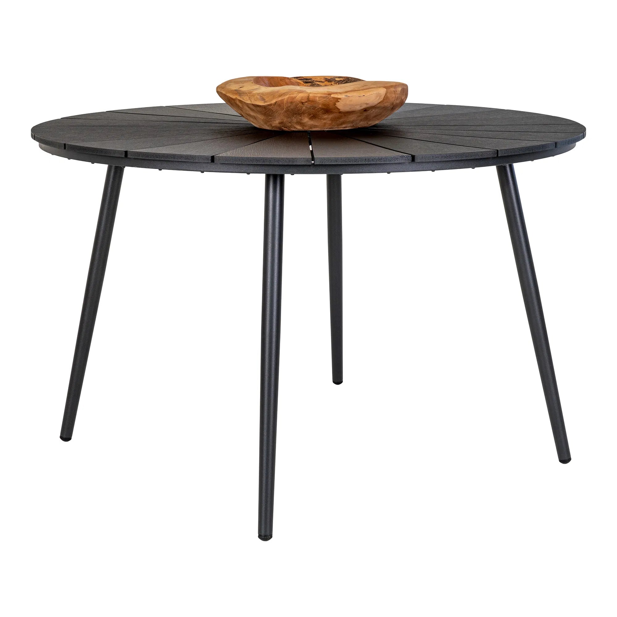 Table de jardin Linda - Ø120 cm en Nonwood & Aluminium