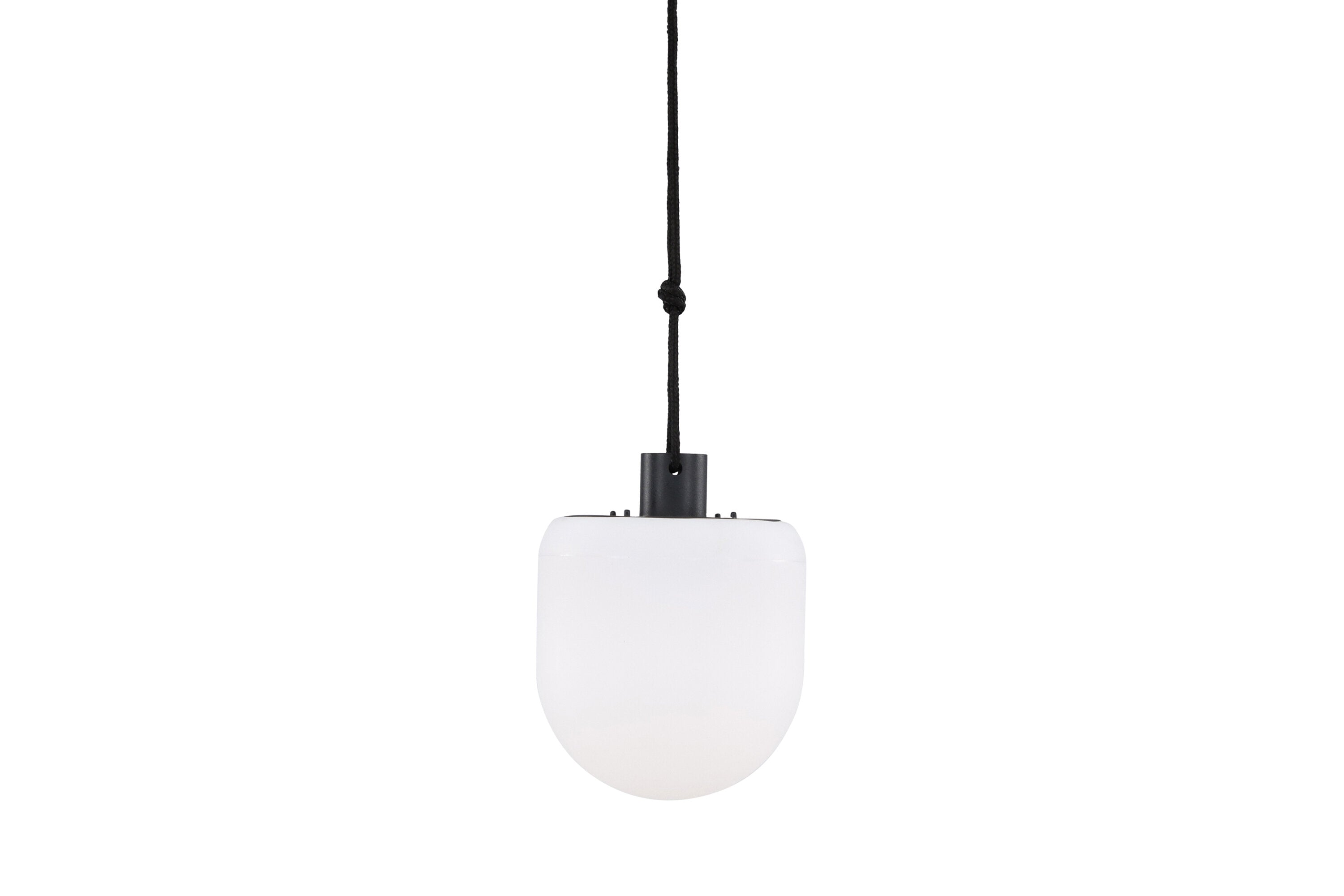 Outdoor-Pendelleuchte „Ilona" – in Weiß aus Stahl für Terrasse, Balkon & Garten