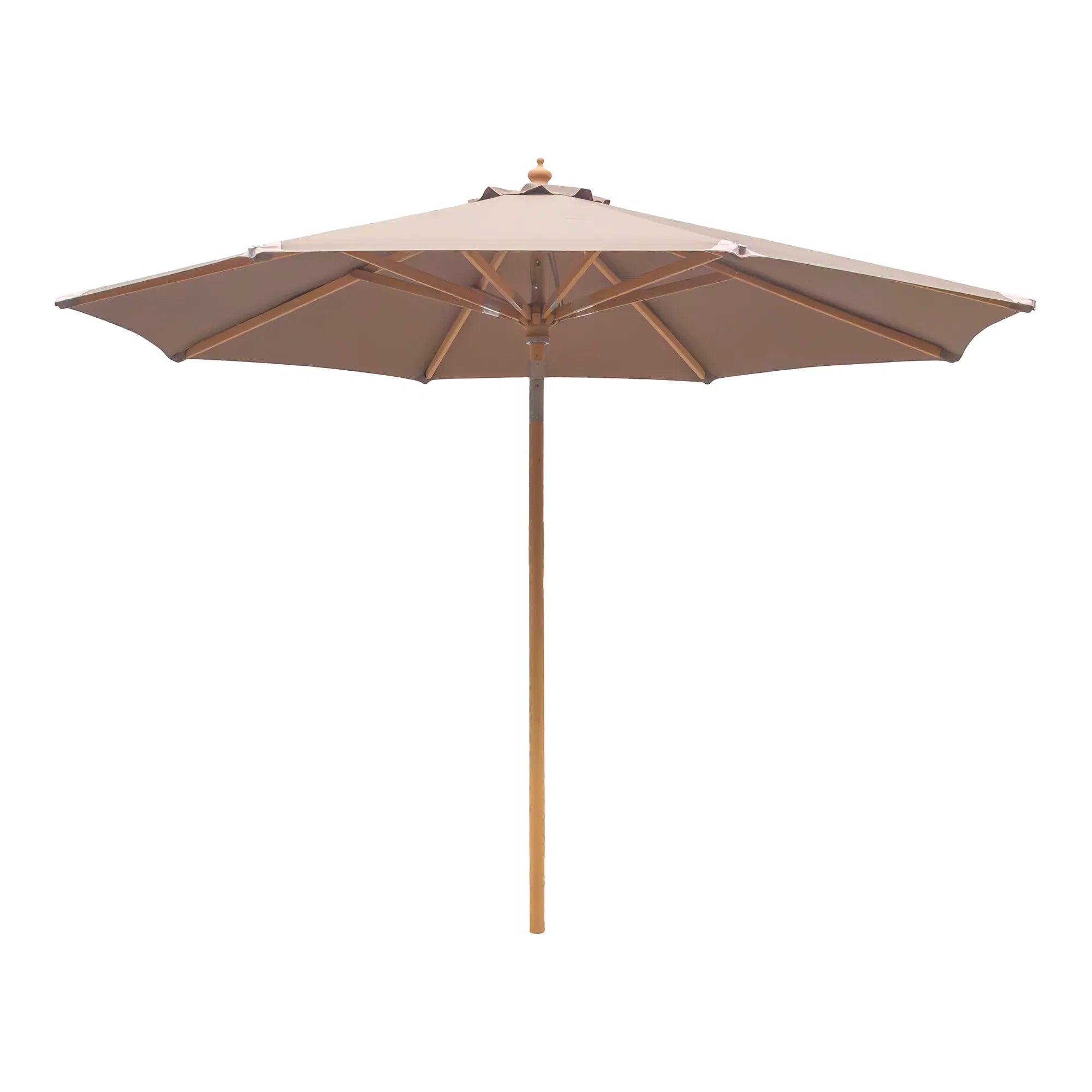 Parasol Valerio Ø 300 cm avec structure en bois
