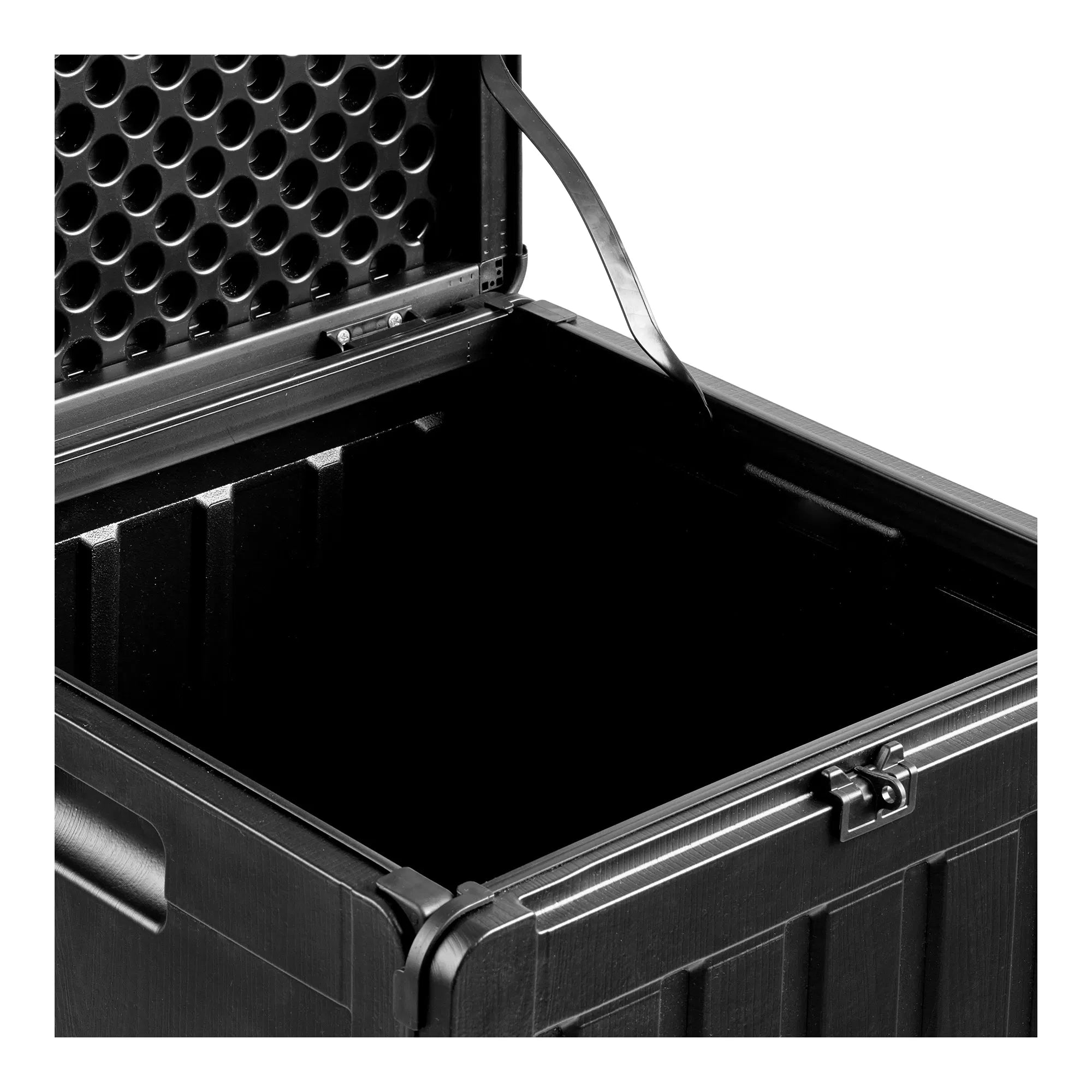 Tuinopbergdoos Kaldina - zwart met deksel