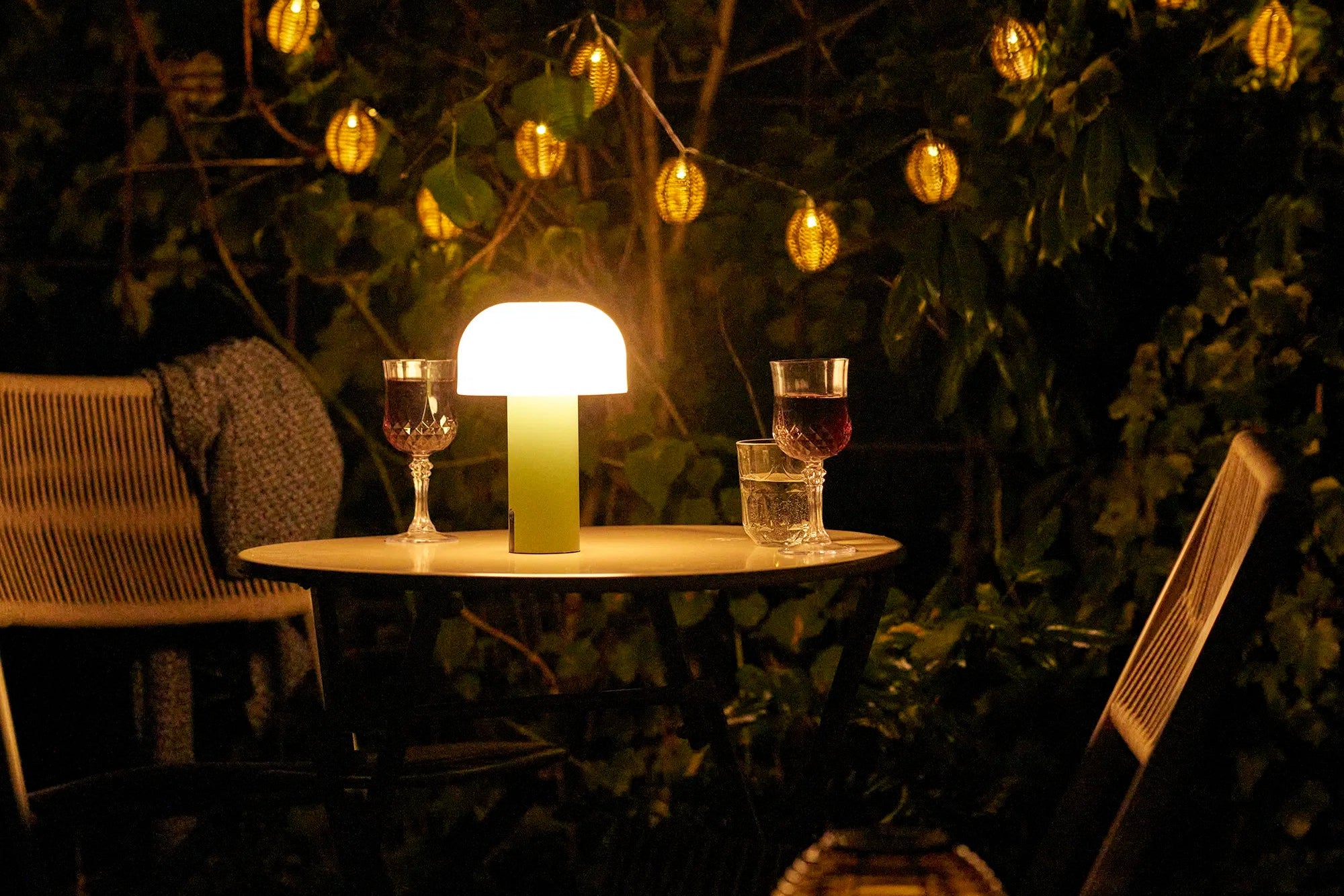 Lampe de table de jardin « Keldenor » – résistante aux intempéries pour balcon et espace extérieur