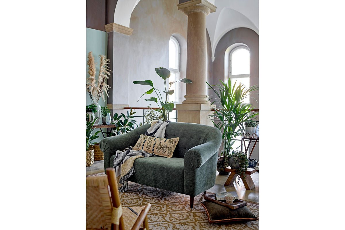 Plaid Kauri – Gris, en coton recyclé