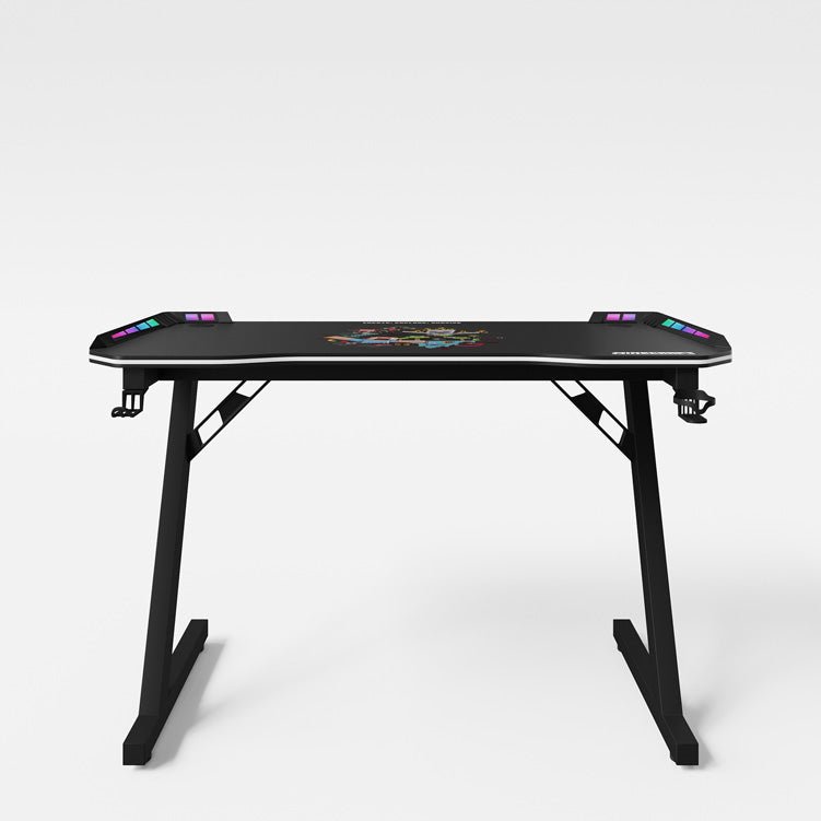 Minecraft Gaming Tafel „EnderCraft“ – met LED, beker- & headsethouder