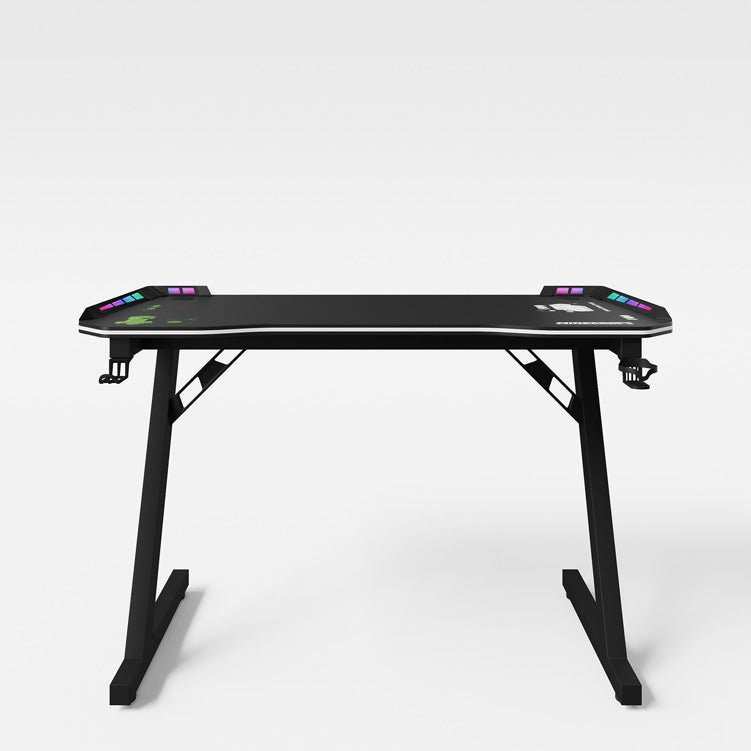 Minecraft Gaming Tafel „EnderCraft“ – met LED, beker- & headsethouder