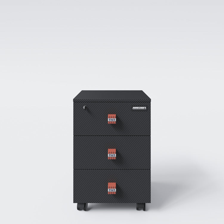Minecraft rollcontainer „TNT Move“ – met 3 laden & wielen