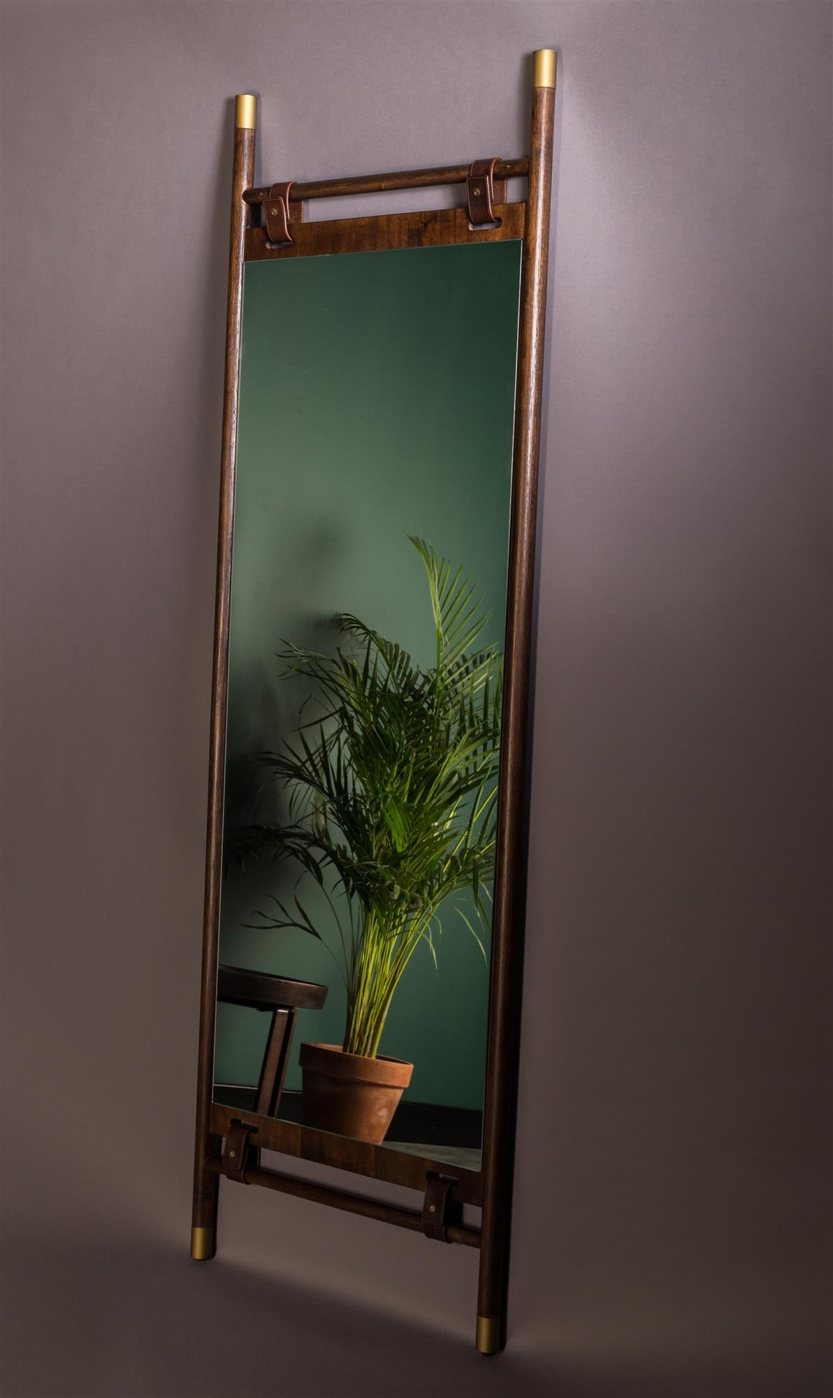 Miroir Galaro – en bois de hêtre doré