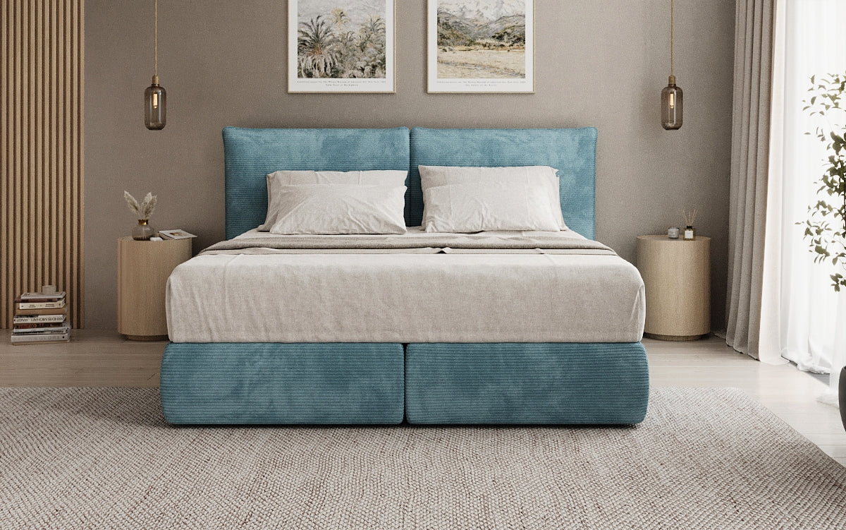 Boxspringbett Pillo in Cord