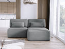 Designer-hoekbank Tilia Ribstof met slaapfunctie en opbergruimte