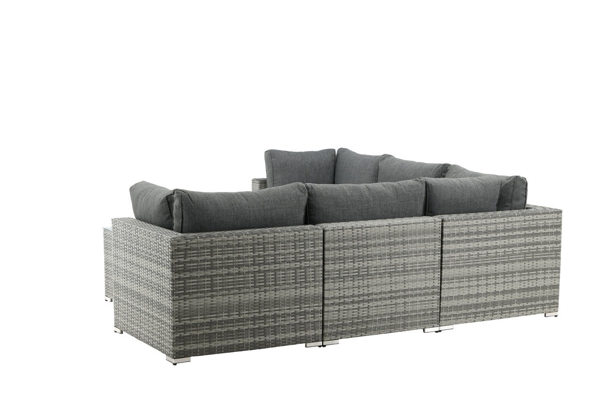Tuin Loungeset Panther - verkrijgbaar in 3 kleuren van kunstrotan