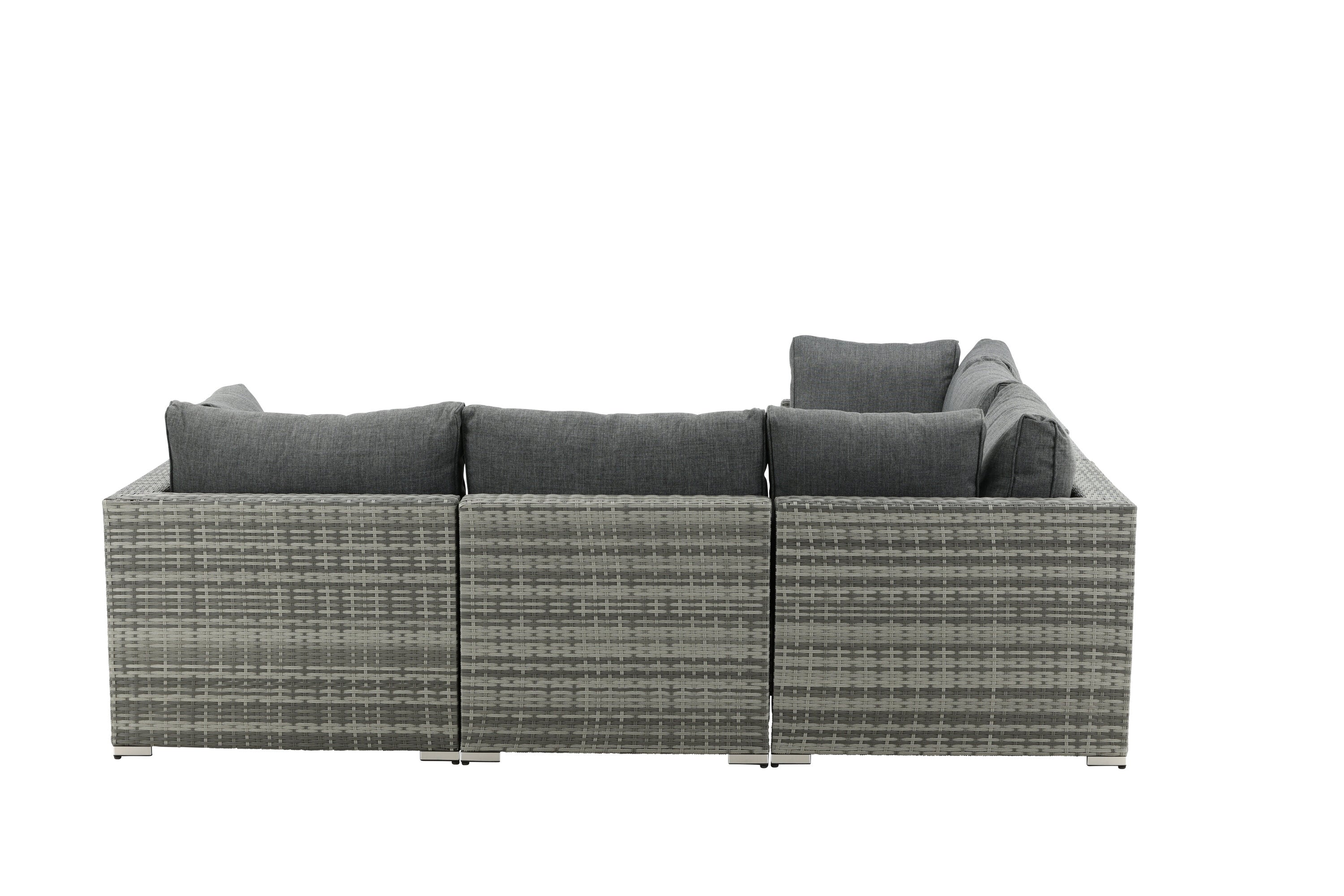 Tuin Loungeset Panther - verkrijgbaar in 3 kleuren van kunstrotan